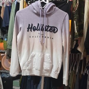 Hollister Womens Lavender Ombre Hoodie
